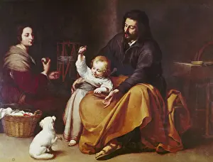 Esteban: Murillo, Bartolome Esteban, The Holy Family