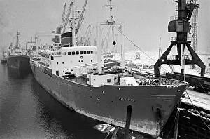 Seaport: Murmansk seaport, 1970