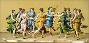 Terpsichore: THE NINE MUSES & APOLLO