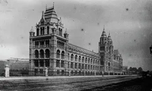 Cromwell: The Museum from Cromwell Road, c.1880