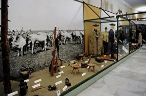 Ethnography: Museum of Ethnography. Interior. Budapest