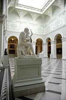 Archer: Museum of Fine Arts. Interior. Budapest