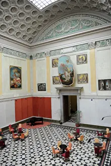 Budapest: Museum of Fine Arts. Interior. Budapest