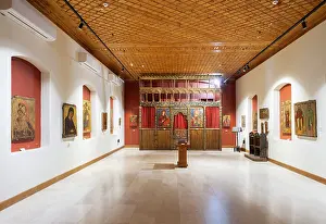 Iconostasis: Museum, Monastery of St John Lambadistis, Cyprus
