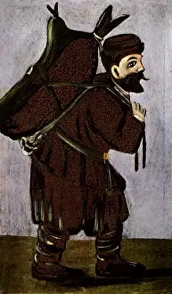 Pirosmani: Musha with a Wineskin