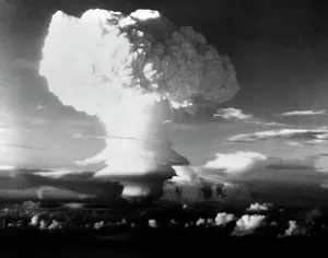 Thermonuclear: Mushroom Cloud From Atomic Bomb