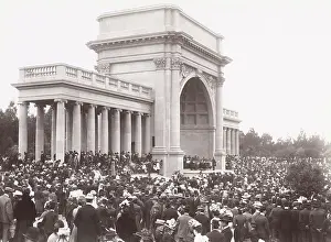Concourse: Music concourse and arch, Golden Gate Park, San Francisco