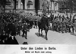 Unter: Music Corps in Berlin, 1916
