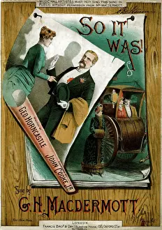 Cooke: Music cover, So It Was