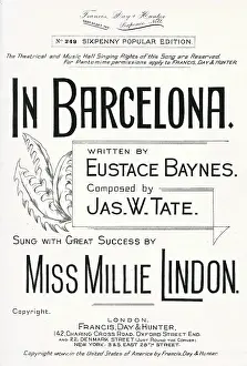 Baynes: Music cover, In Barcelona