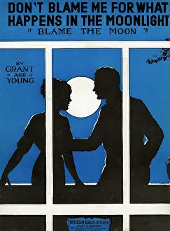 Silhouetted: Music cover, Blame the Moon