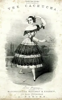 Waltz: Music cover, The Cachucha, by A Fleche