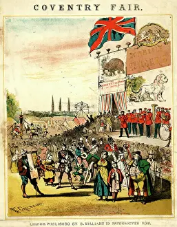 1869: Music cover, Coventry Fair, held on Greyfriars Green