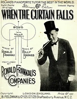 Featured: Music cover, When the Curtain Falls