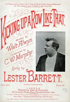 Composed: Music cover, Kicking Up A Row Like That