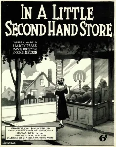 Dreyer: Music cover, In a Little Second Hand Store