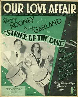 Busby: Music cover, Our Love Affair, Mickey Rooney & Judy Garland