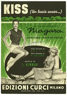 Lyrics: Music cover, Marilyn Monroe in Niagara