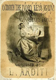 Keyboard: Music cover, O Touch the Ivory Keys Again