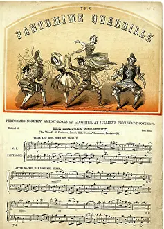 Drury: Music cover, The Pantomime Quadrille