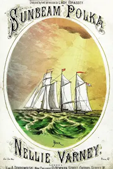 Nellie: Music cover, Sunbeam Polka