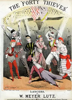 Lancers: Music cover, The Forty Thieves Lancers