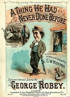 Pledge: Music cover, A Thing He Had Never Done Before