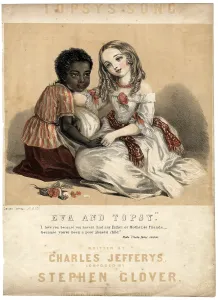 Topsy: Music cover, Topsy's Song, by Jefferys and Glover