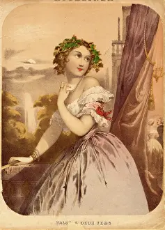 Satin: Music cover for Valse a Deux Tems (Temps)
