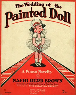 Novelty: Music cover, The Wedding of the Painted Doll