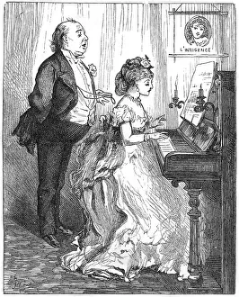 Candlelight: Music at home, 1883