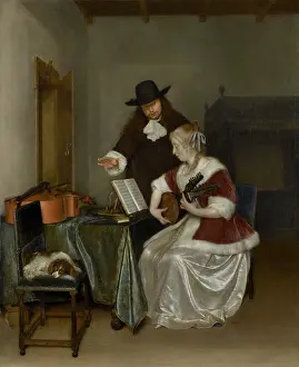 Borch: The Music Lesson