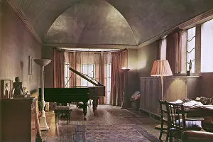 Pleated: Music room by Oliver Hill