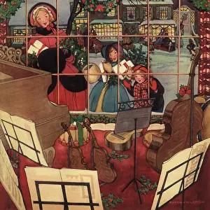Admire: Music Shop at Christmas
