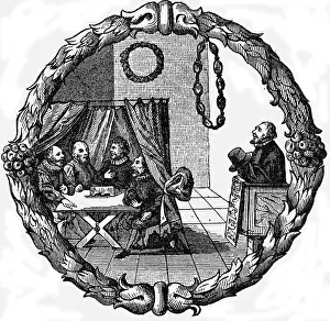 Songbook: music, singing, Meistersinger, copper engraving