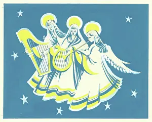 Harps: Musical Angels ? three angels