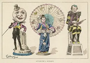 Robots: Three musical automata