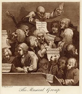 Wigs: The Musical group by Hogarth