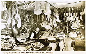 Violas: Musical instrument maker Johann Reiter
