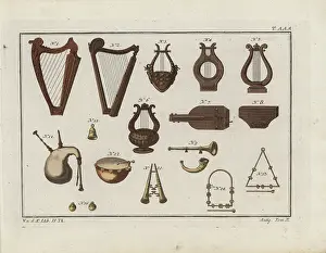 Babylonians: Musical instruments of the Hebrews and Babylonians