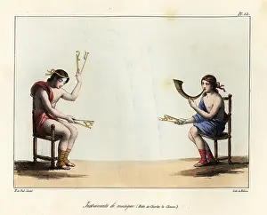 Eman: Musical instruments in the time of King David