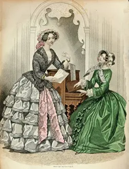 Reversed: Musical Ladies 1851