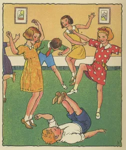 Apr22: Musical statues party game