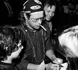 Autographs: Musician Boris Grebenshikov, 1994