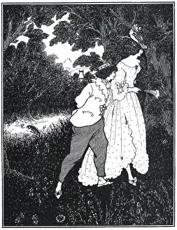 Beardsley: The Three Musicians by Aubrey Beardsley