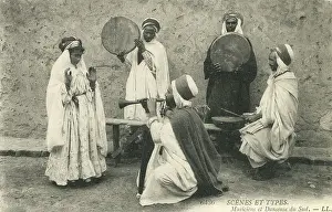Saharan: Musicians and Dancer - Southern Algeria