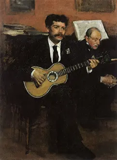 Sings: Two Musicians, by Degas