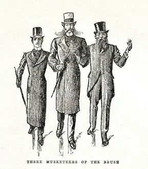 Trilby: Three Musketeers of the Brush