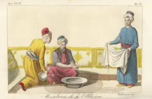 Ignace: A Muslim man performing his ablutions before prayer