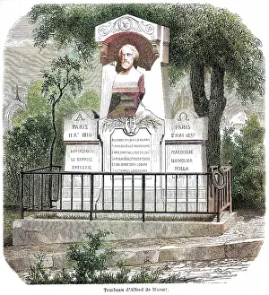 Cimetiere: DE MUSSET'S TOMB